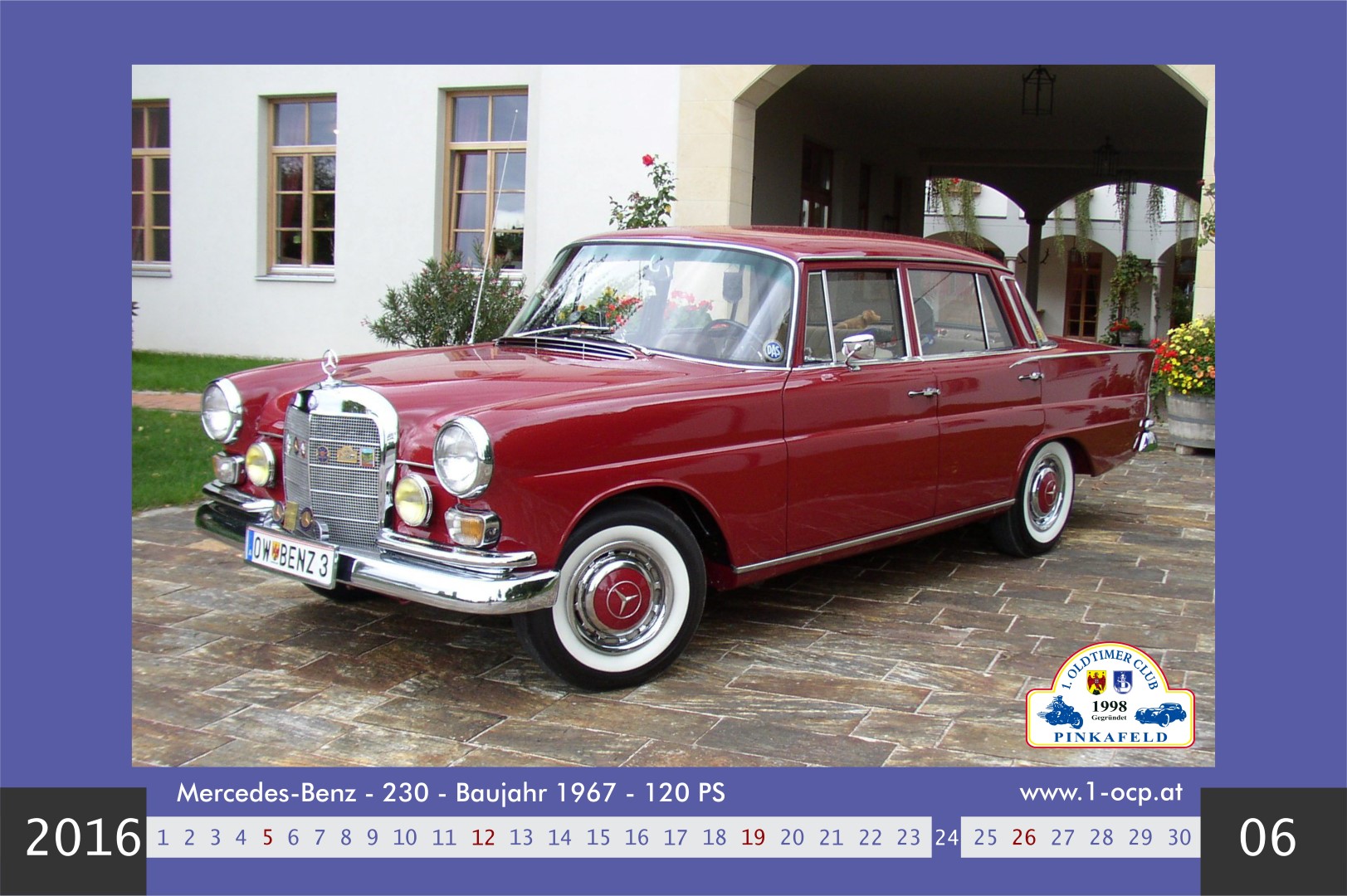 Oldtimerkalender 2016